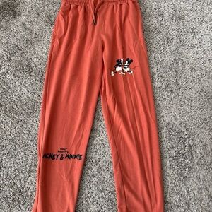 Disney Mickey & Minnie Lounge Pants – Size Medium